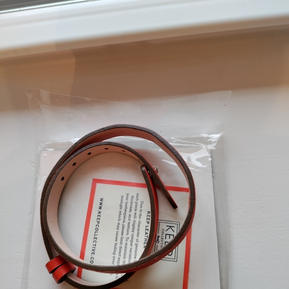 Keep Collective Burnt Orange Double Wrap Bracelet - Picture 6 of 7